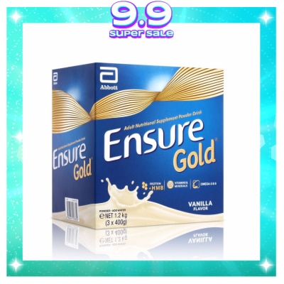 ENSURE Gold HMB Vanilla 1200g (400gx3)