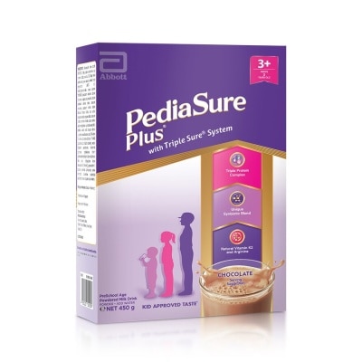 PEDIASURE Plus Choco 450g With K2 and Arginine