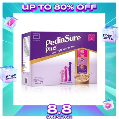 PEDIASURE Plus Choco 1.8kg With K2 and Arginine