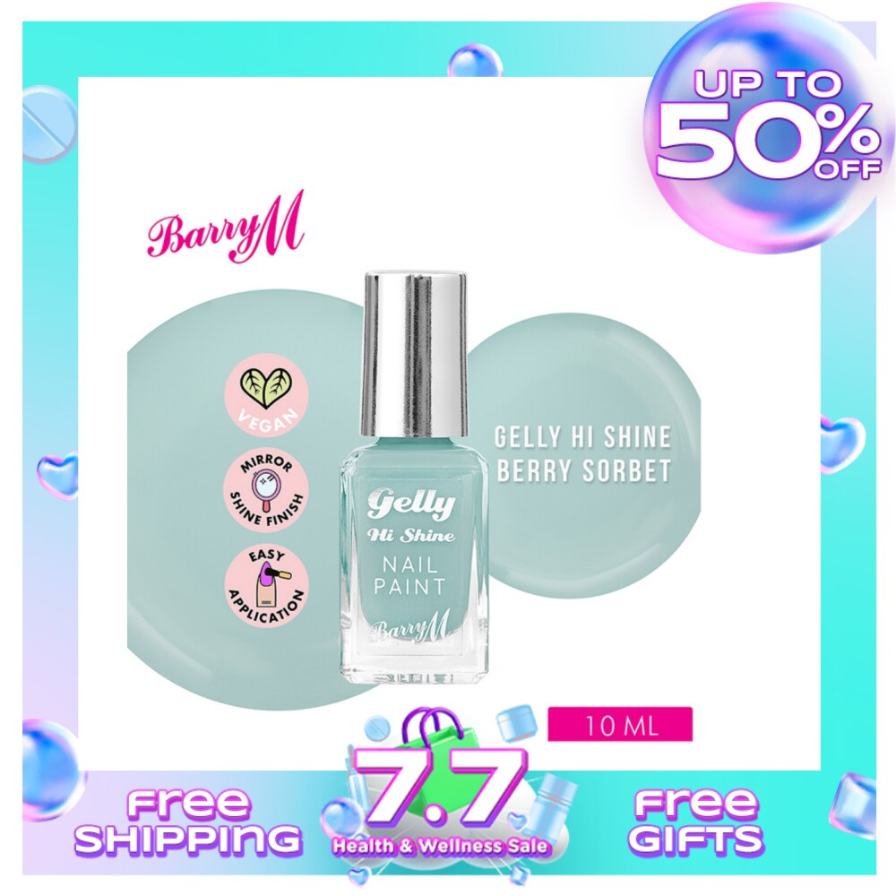 Gelly Hi Shine Berry Sorbet Nail Paint 10ml