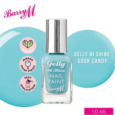 BARRY M Gelly Hi Shine Sour Candy Nail Paint 10ml