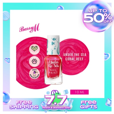 BARRY M Under the Sea Coral Reef Nail Paint 10ml