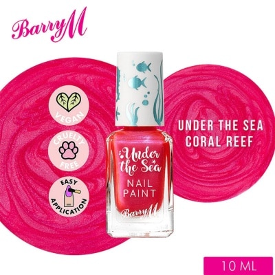 BARRY M Under the Sea Coral Reef Nail Paint 10ml