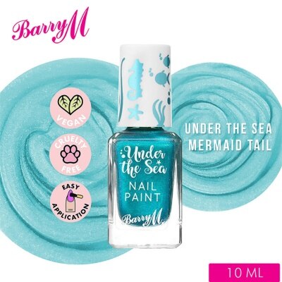Discount on Barry  shoes - SKU: M Under the Sea Mermaid Tale Nail Paint 10ml