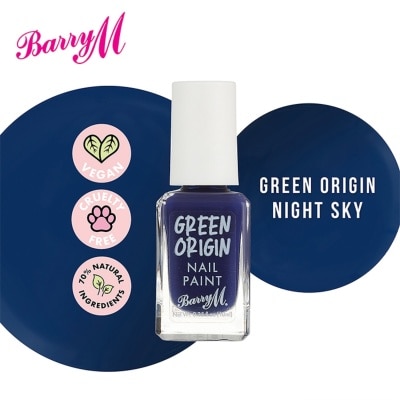 BARRY M Green Origin Night Sky Nail Paint 10ml