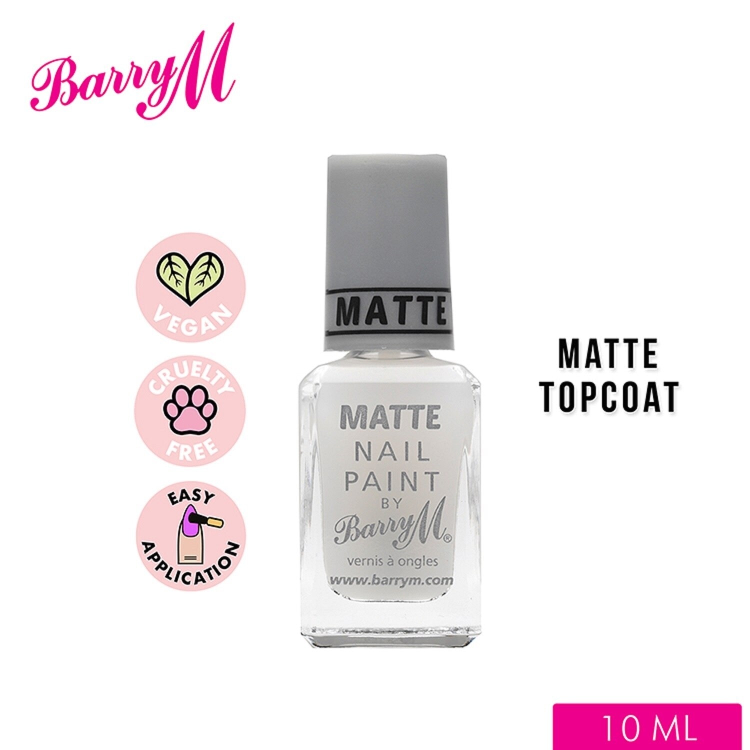 Top Coat Matte Nail Paint 10ml