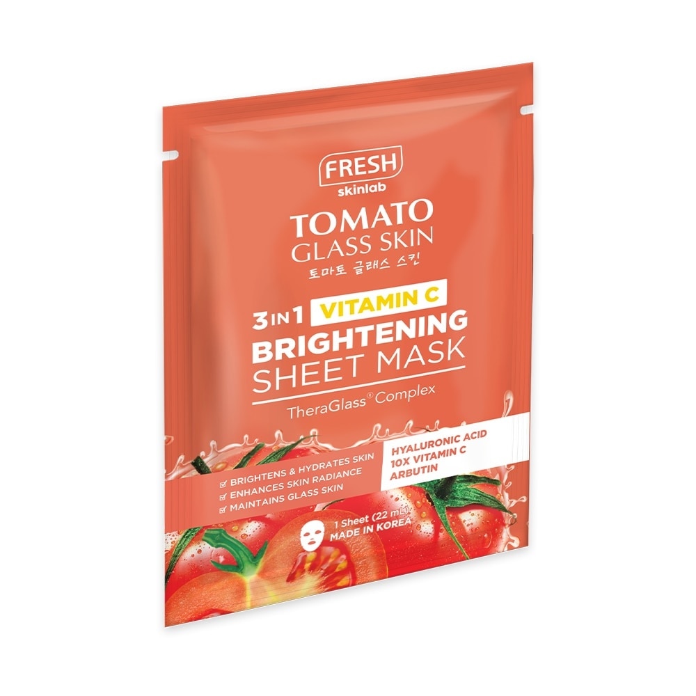 Tomato Glass Skin Tomato Serum Sheet Mask 22ml