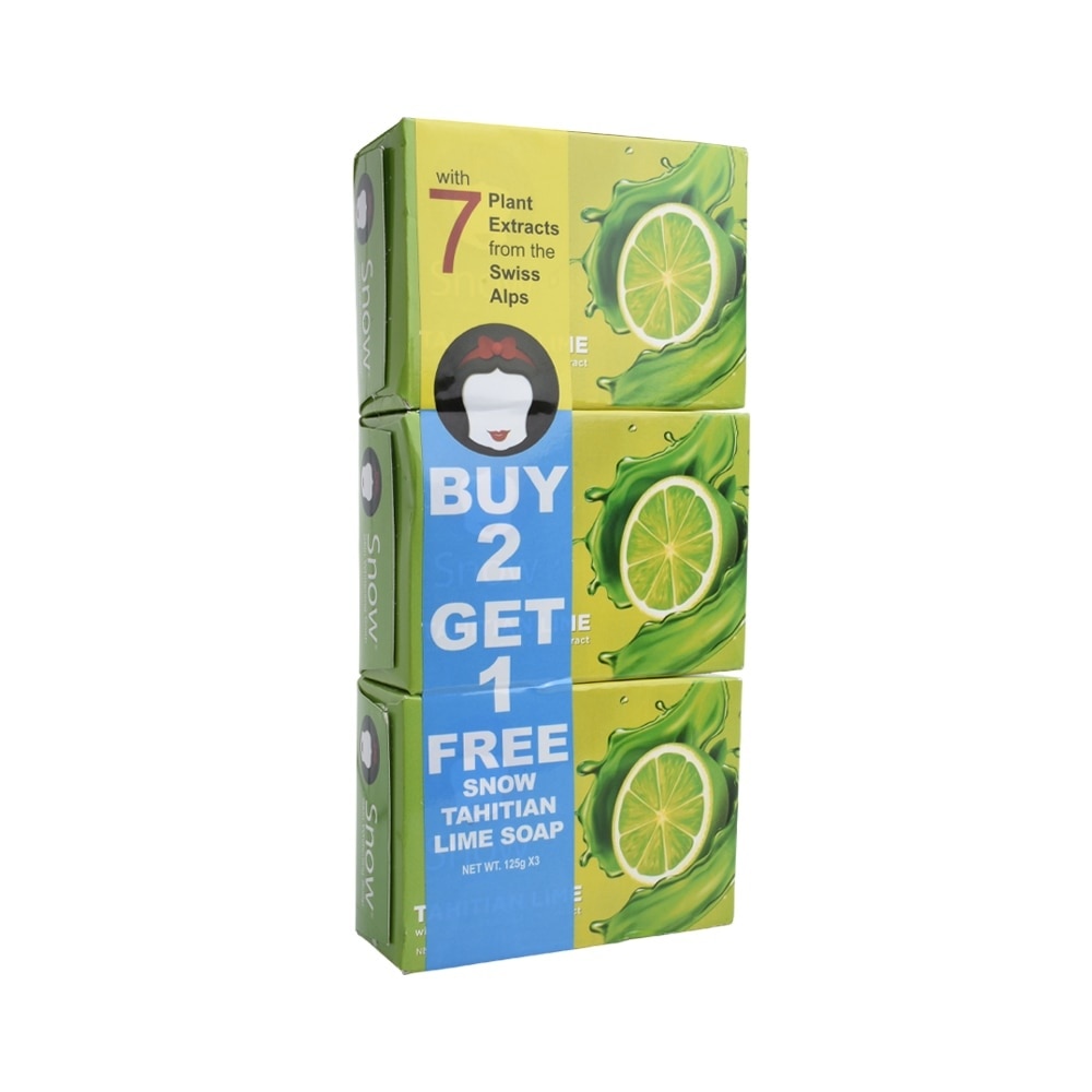 Tahitian Lime Bar Soap 3s 125g