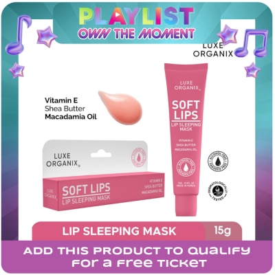LUXE ORGANIX - Luxe Organix Soft Lips Lip Sleeping Mask 15g