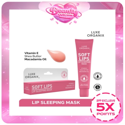 LUXE ORGANIX - Luxe Organix Soft Lips Lip Sleeping Mask 15g