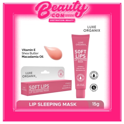 LUXE ORGANIX Luxe Organix Soft Lips Lip Sleeping Mask 15g