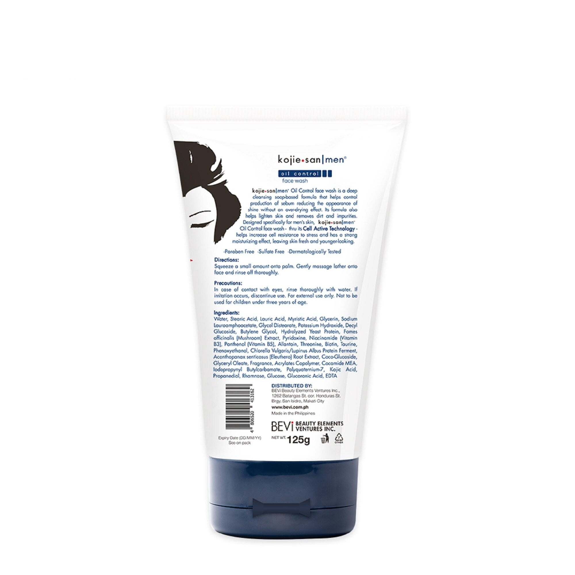 Men Oil Control Face Wash 125G