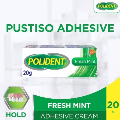 POLIDENT Denture Adhesive Fresh Mint 20g