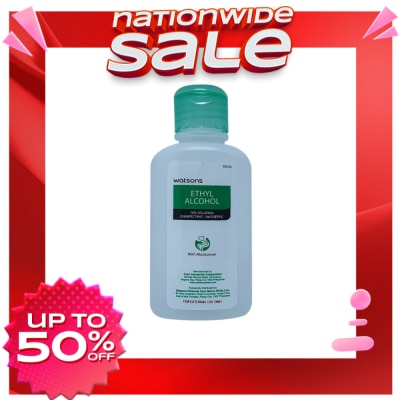 WATSONS Ethyl 70% Alcohol 60ml