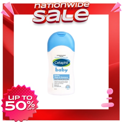 CETAPHIL Cetaphil Gentle Wash and Shampoo 50ml