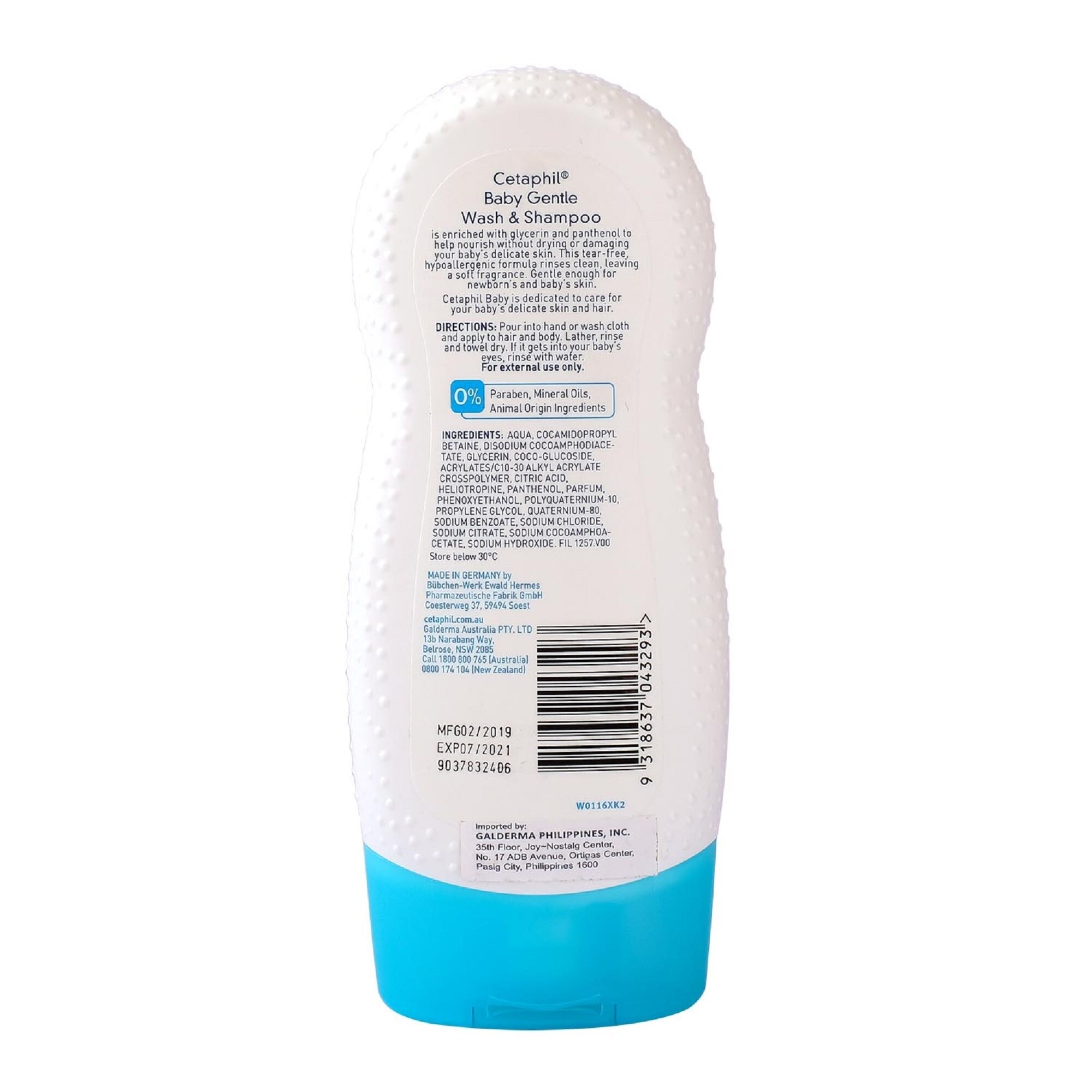 Cetaphil Baby Wash and Shampoo 230ml