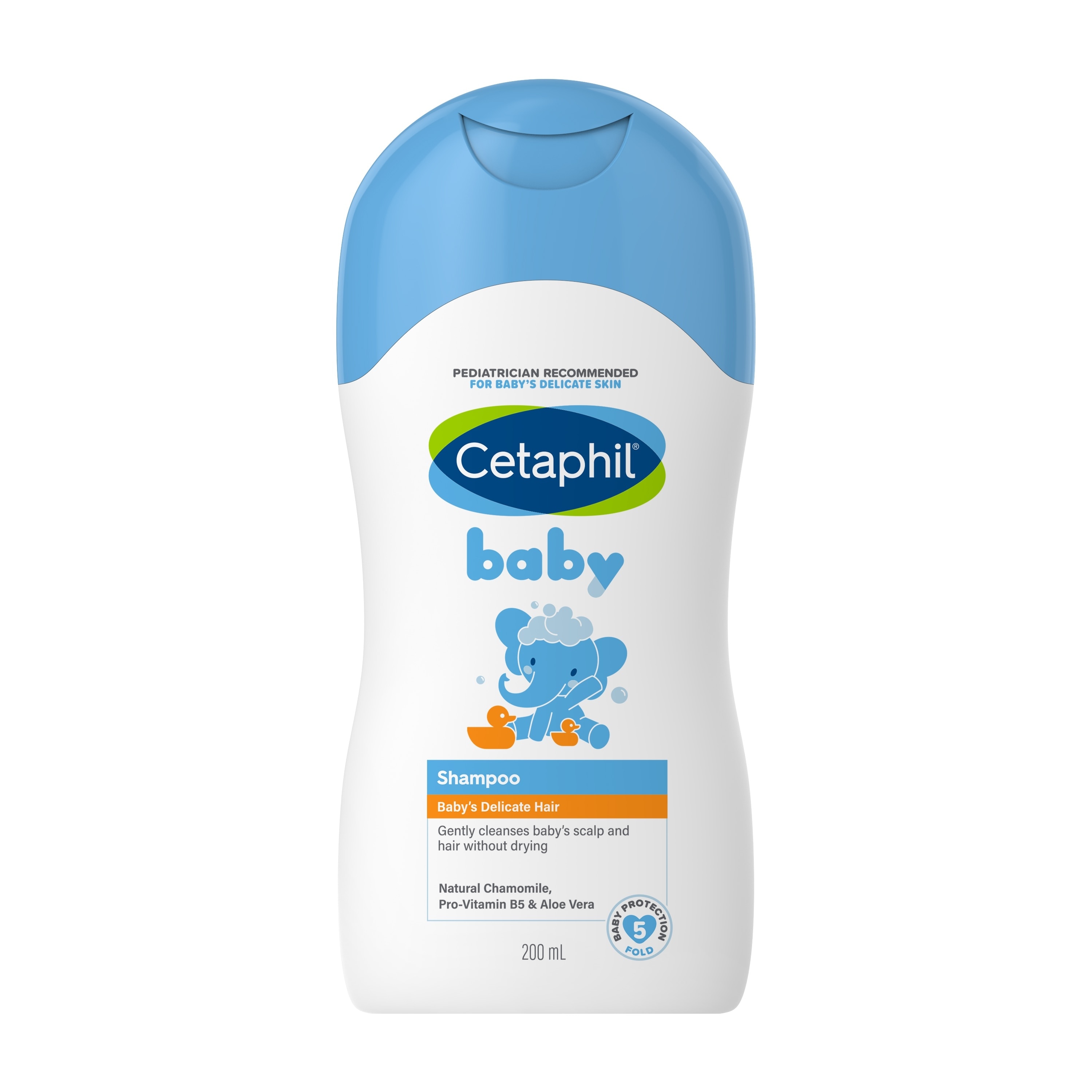 Cetaphil Baby Shampoo 200ml [Natural Chamomile Gentle Formula / Hypoallergenic]