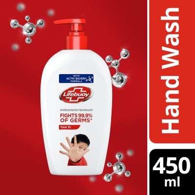 LIFEBUOY Antibacterial Handwash Total 10 450ml