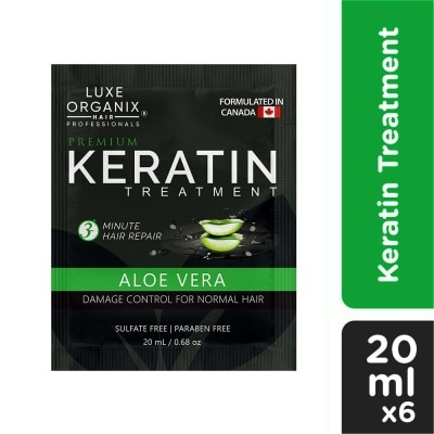 LUXE ORGANIX Luxe Organix Keratin Treatment Aloe Vera 20ml 6s