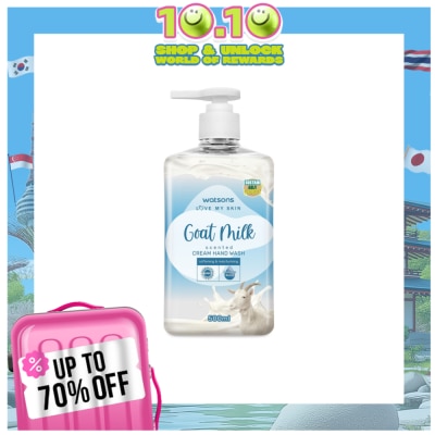 WATSONS Goat Milk Scented Cream Hand Wash 500ml