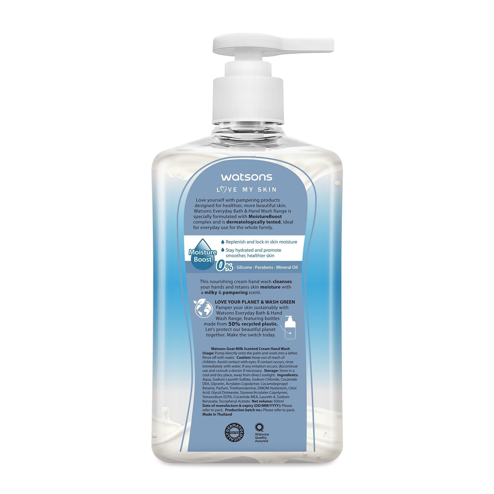 Goat Milk Scented Cream Hand Wash 500ml