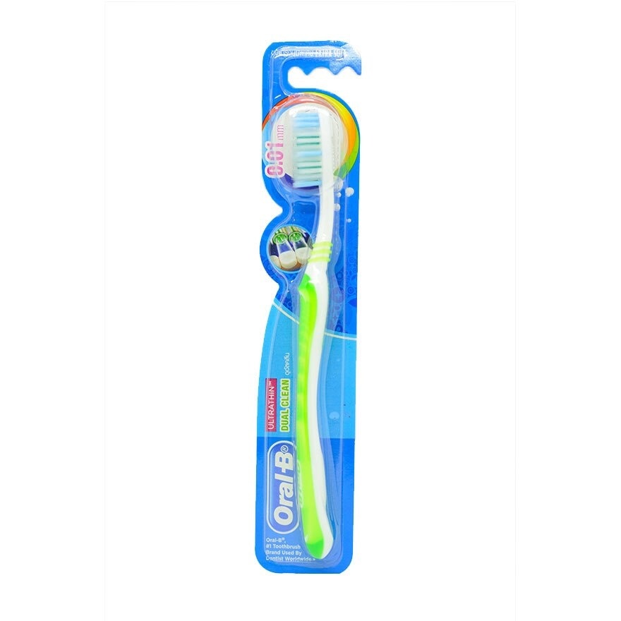 Ultra Thin Dual Clean Toothbrush Soft 1s