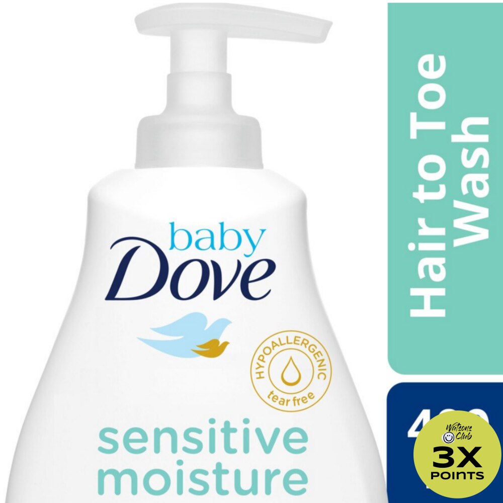 Hair to Toe Baby Wash Sensitive Moisture 400ml
