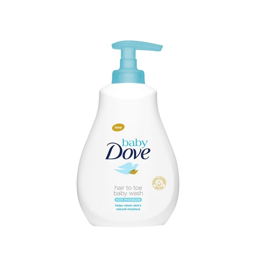 Baby Dove Hair To Toe Wash Rich Moisture 400ML