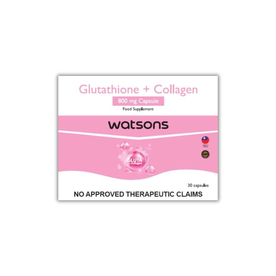 Glutathione + Collagen 800mg 1 Capsule