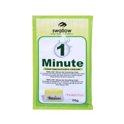 SWALLOW 1 Minute Hair Smoothing Cream Sachet 20g