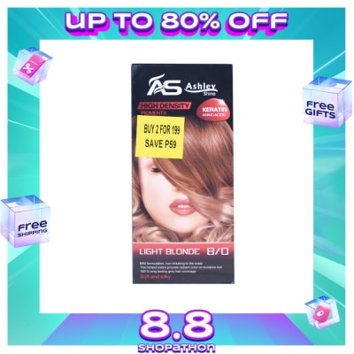 ASHLEY SHINE Hair Color Light Blonde 8/0