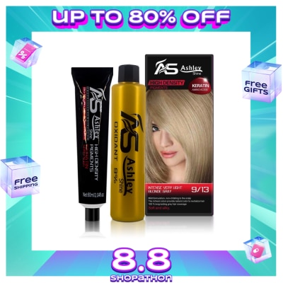 ASHLEY SHINE Hair Color Intense Very Light Blonde Gray 9/13