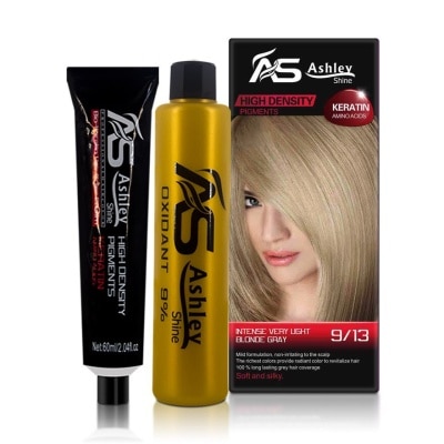 ASHLEY SHINE Hair Color Intense Very Light Blonde Gray 9/13