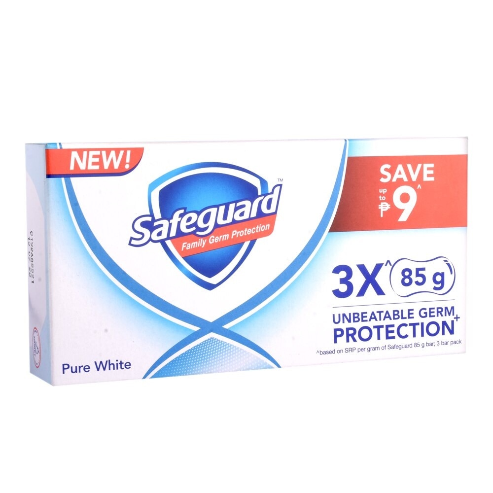 Pure White Bar SoapTipid Pack 85g