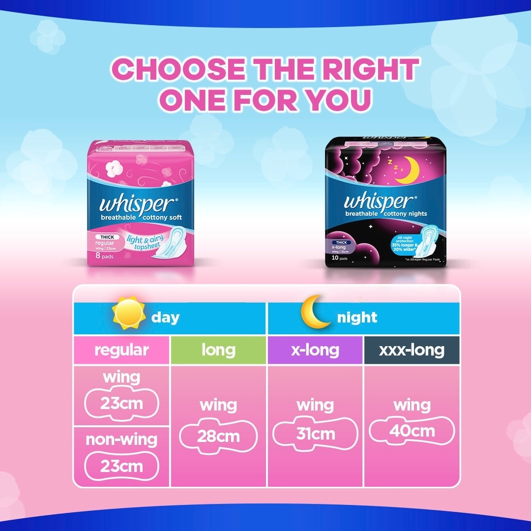 Cottony Clean X-Long Heavy Flow / Overnight Wings 10 Pads [SANITARY NAPKIN]