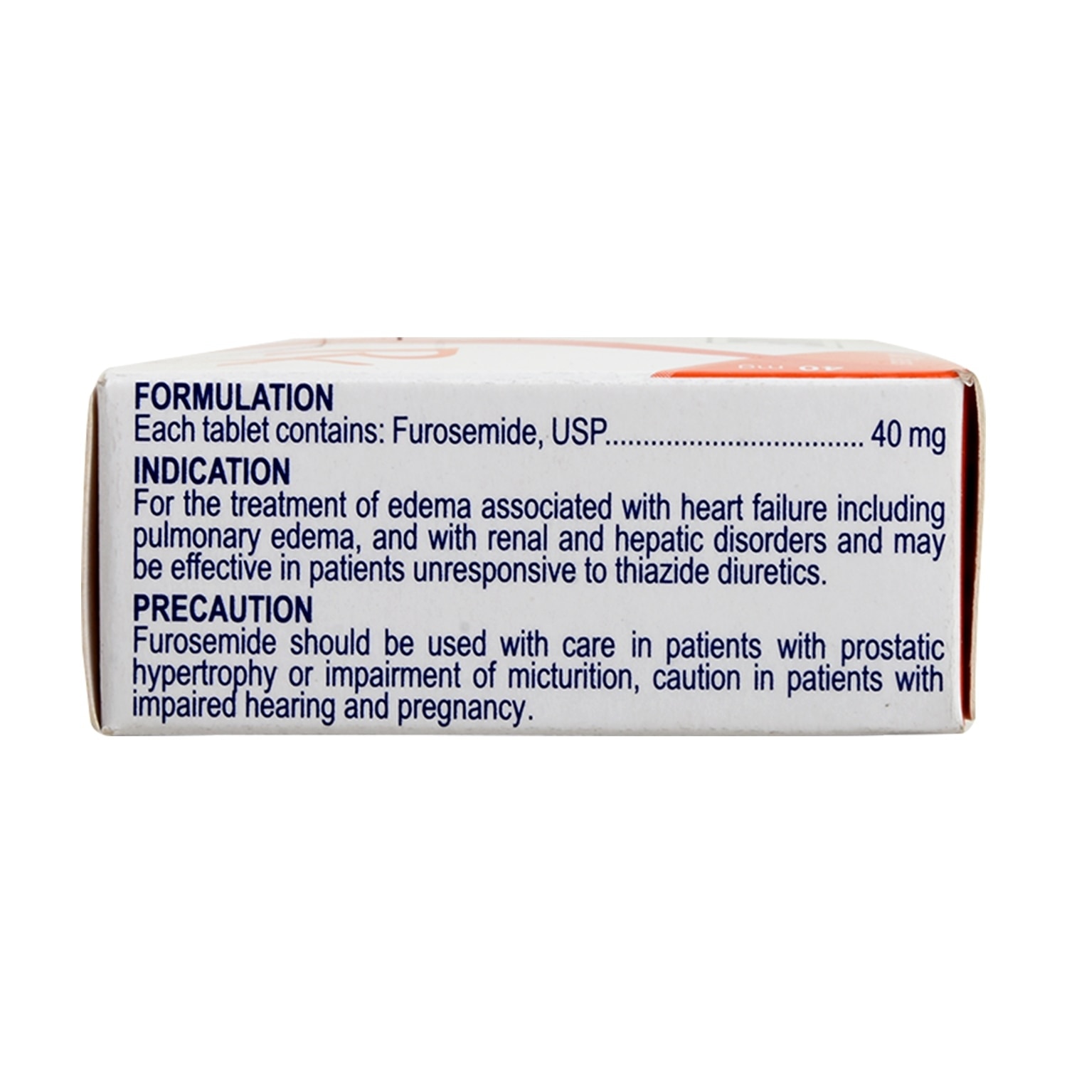 Furosemide 40mg 1 Tablet [Prescription Required]