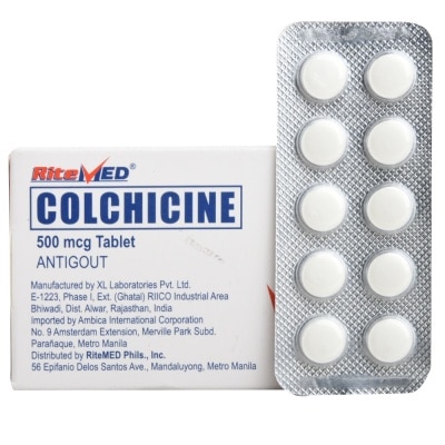 RITEMED Colchicine 500MCG 1 Tablet [PRESCRIPTION REQUIRED]