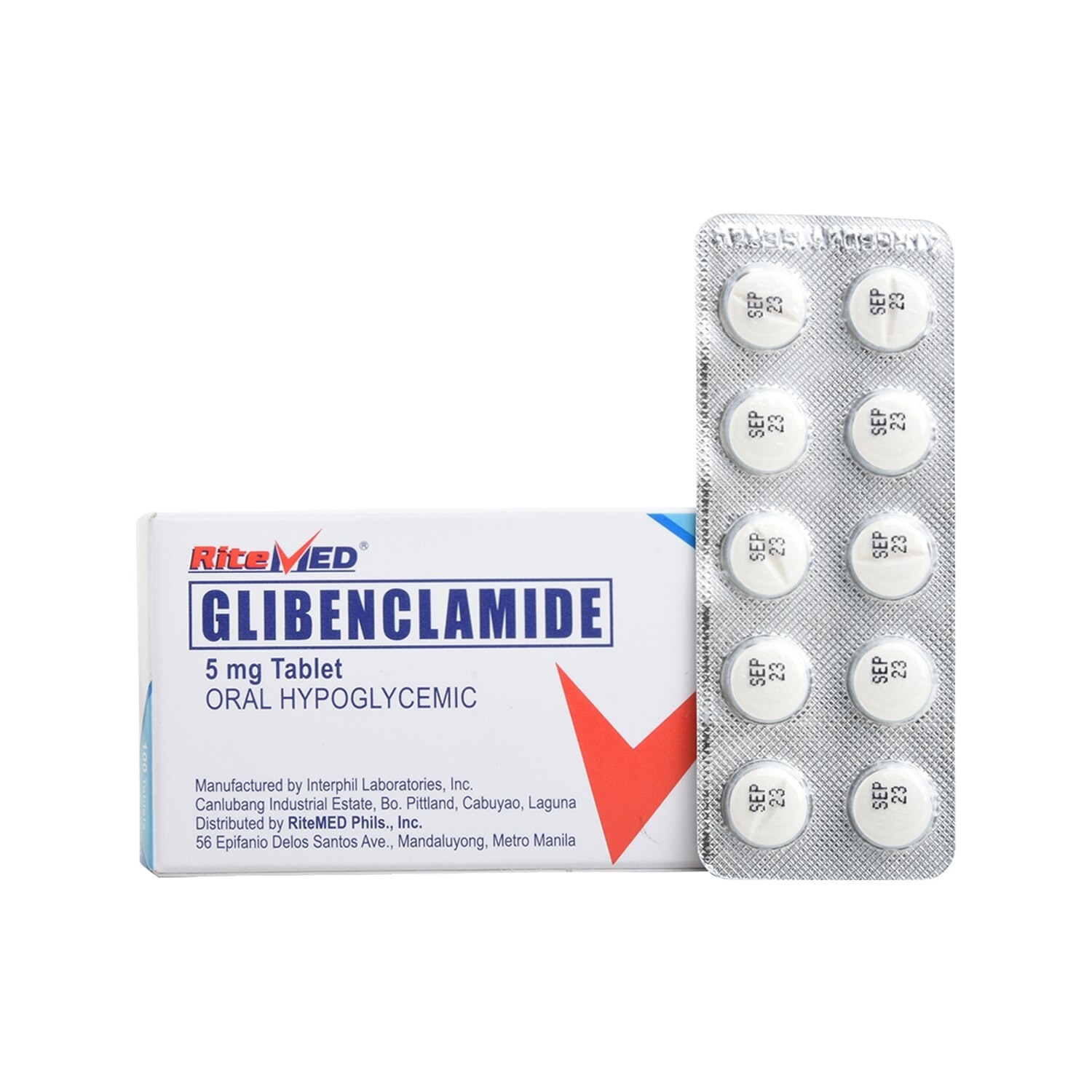 Glibenclamide 5mg 1 Tablet [Prescription Required]