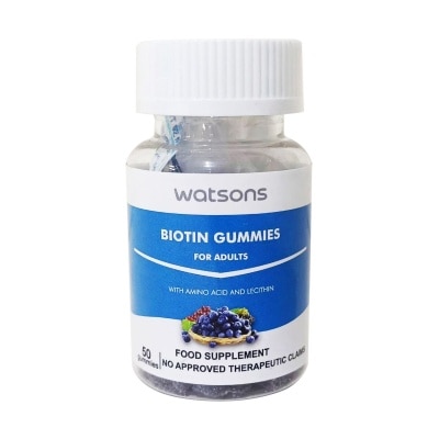 WATSONS GENERICS WATSONS GENERICS Biotin Gummies with Amino Acid and Lecithin for Adults (Expiry: January 3, 2026)