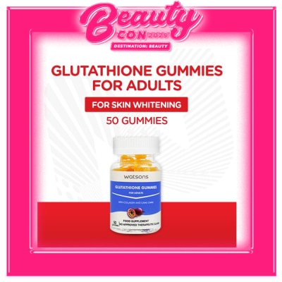 WATSONS GENERICS WATSONS GENERICS Glutathione Gummies with Collagen and Camu Camu for Adults (Expiry: Dec. 13, 2025)