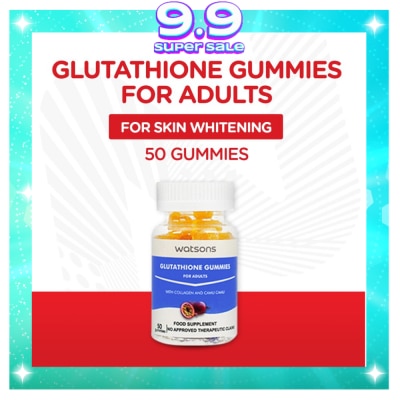 WATSONS GENERICS WATSONS GENERICS Glutathione Gummies with Collagen and Camu Camu for Adults (Expiry: Dec. 13, 2025)