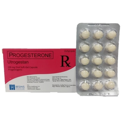 UTROGESTAN Utrogestan Progesterone 100mg 1 Capsule [Prescription Required]