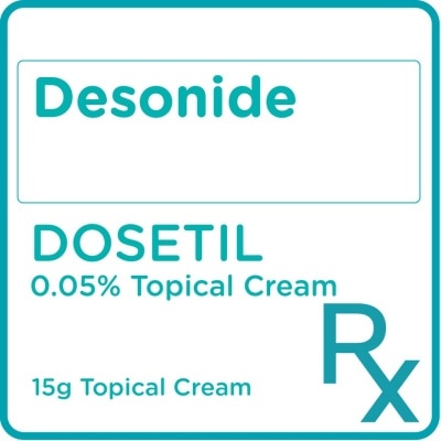 DOSETIL Desonide 0.05% Topical Cream 15g [PRESCRIPTION REQUIRED]