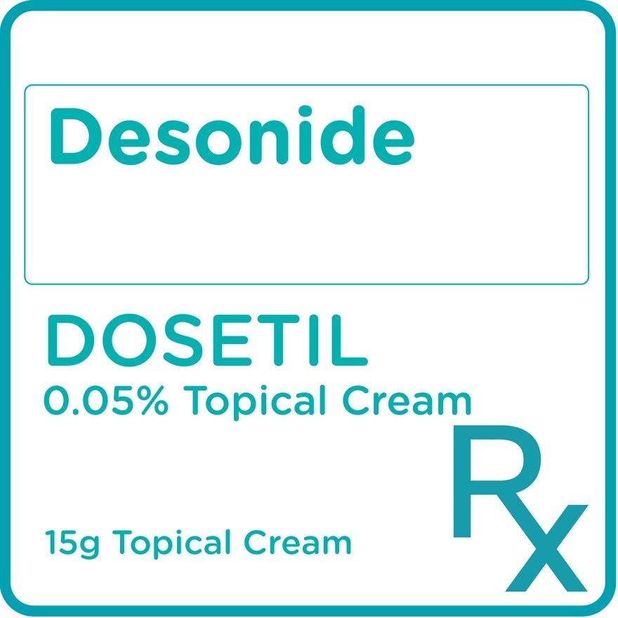 Desonide 0.05% Topical Cream 15g [PRESCRIPTION REQUIRED]