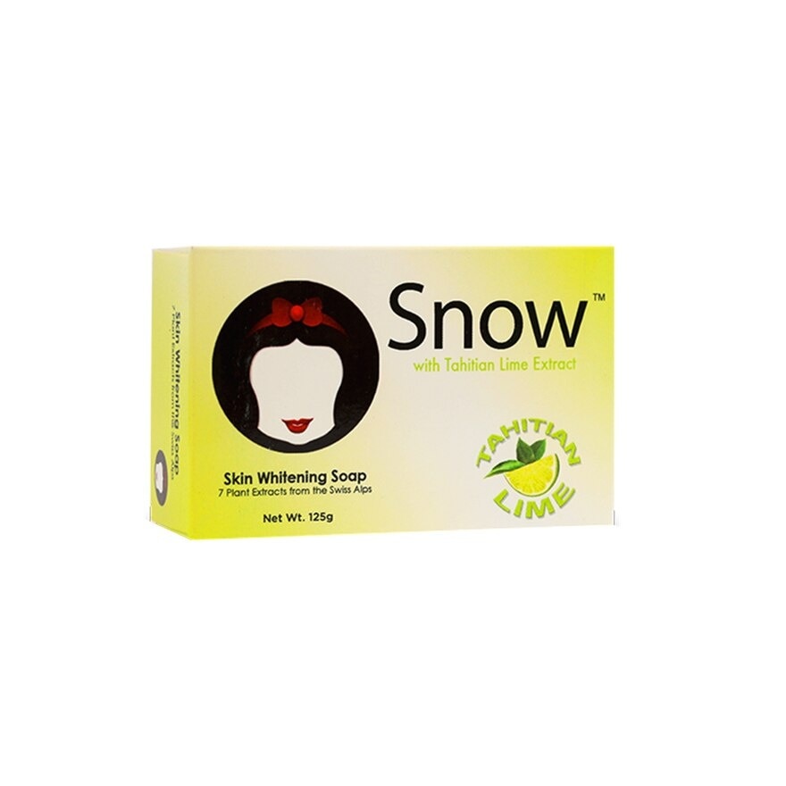 Snow Barsoap W Tahitian Lime Extract125g