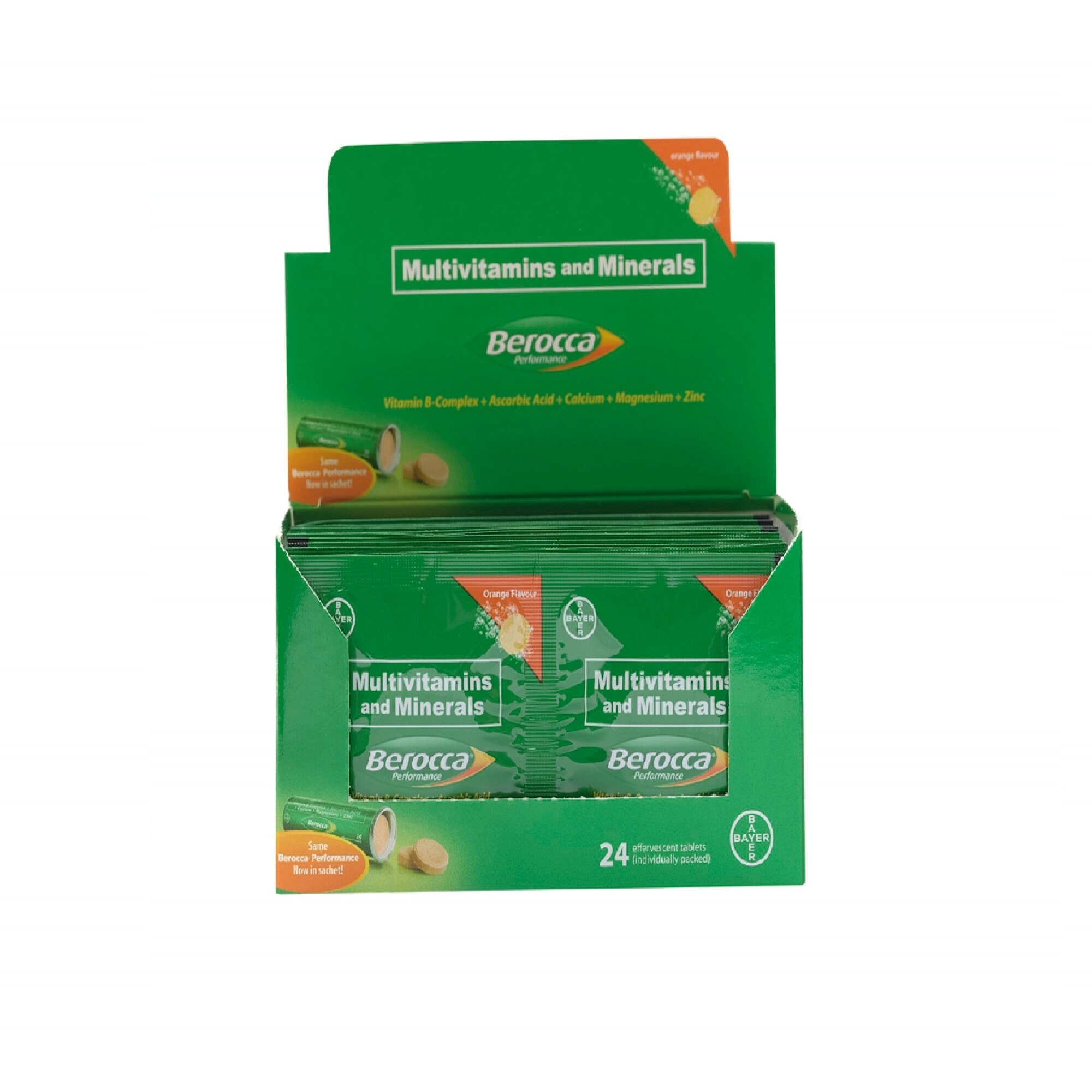 Berocca Effervescent Tablet Orange Flavor