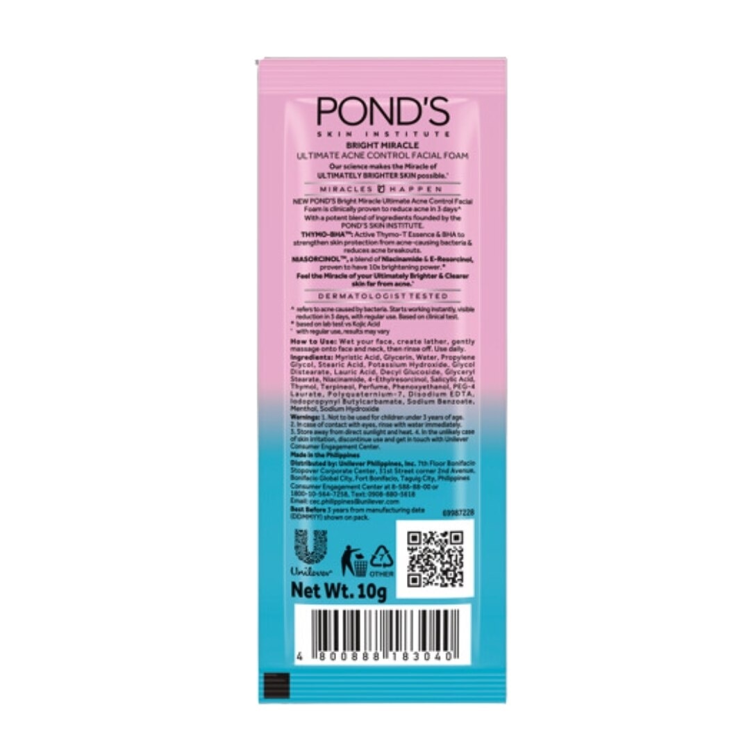 PONDS Acne Control Facial Wash 10g