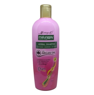 MORINGA Moringa-O2 Herbal Anti-Frizz Shampoo with Argan Oil 350ml