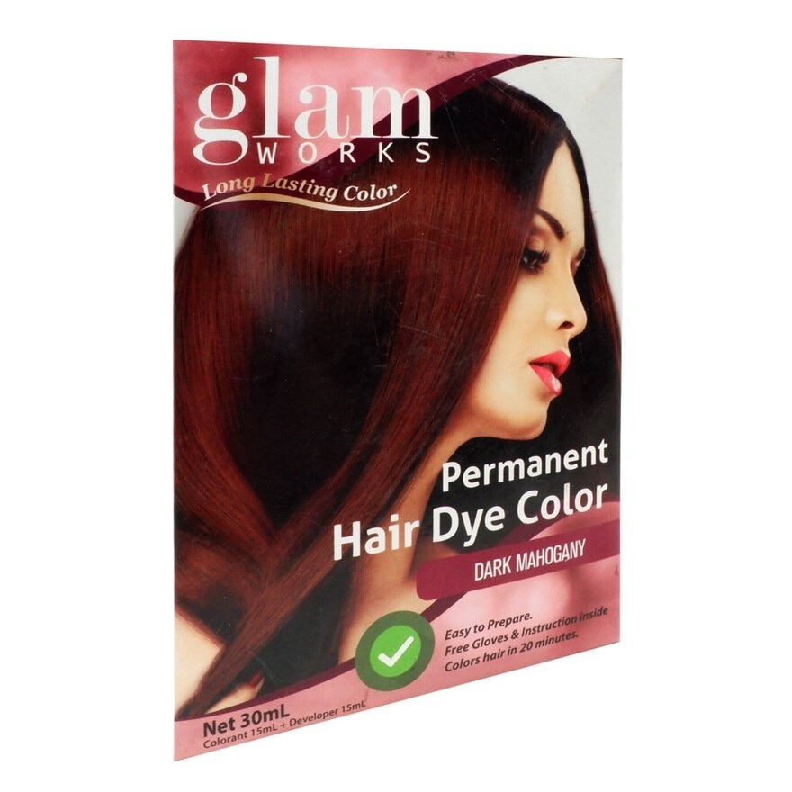 Dark Mahogany Hair Dye Color 30ml