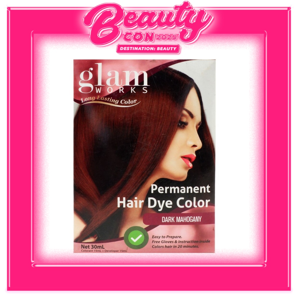 Dark Mahogany Hair Dye Color 30ml